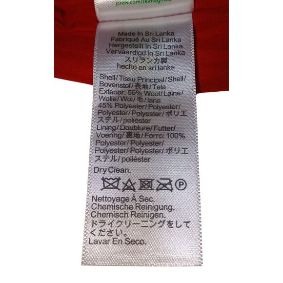 J Crew Wool Blend Tartan Plaid Mini Skirt XXS Holiday Preppy Academia Schoolgirl - Picture 4 of 6